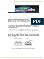 Material Balance Equation