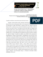 E Eu Não Sou Uma Intelectual - Trajetória e Contribuições de Carolina Maria de Jesus À Intelectualidade Brasileira - Publicação Da Anpuh