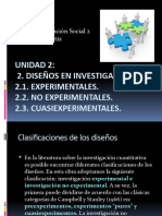 Unidad 2 - Diseños en Investigación - Is2