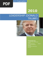 Download Leadership-DonaldTrump 0920 Report2 by Suhaili Mohd Zain SN71157576 doc pdf