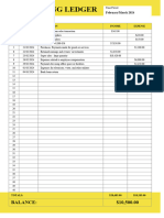 Accounting Ledger Template