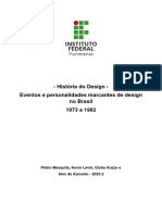 História Do Design No Brasil - 1973 A 1982