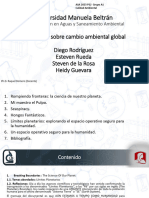 Reflexiones Sobre El Cambio Ambiental Global Proyectada