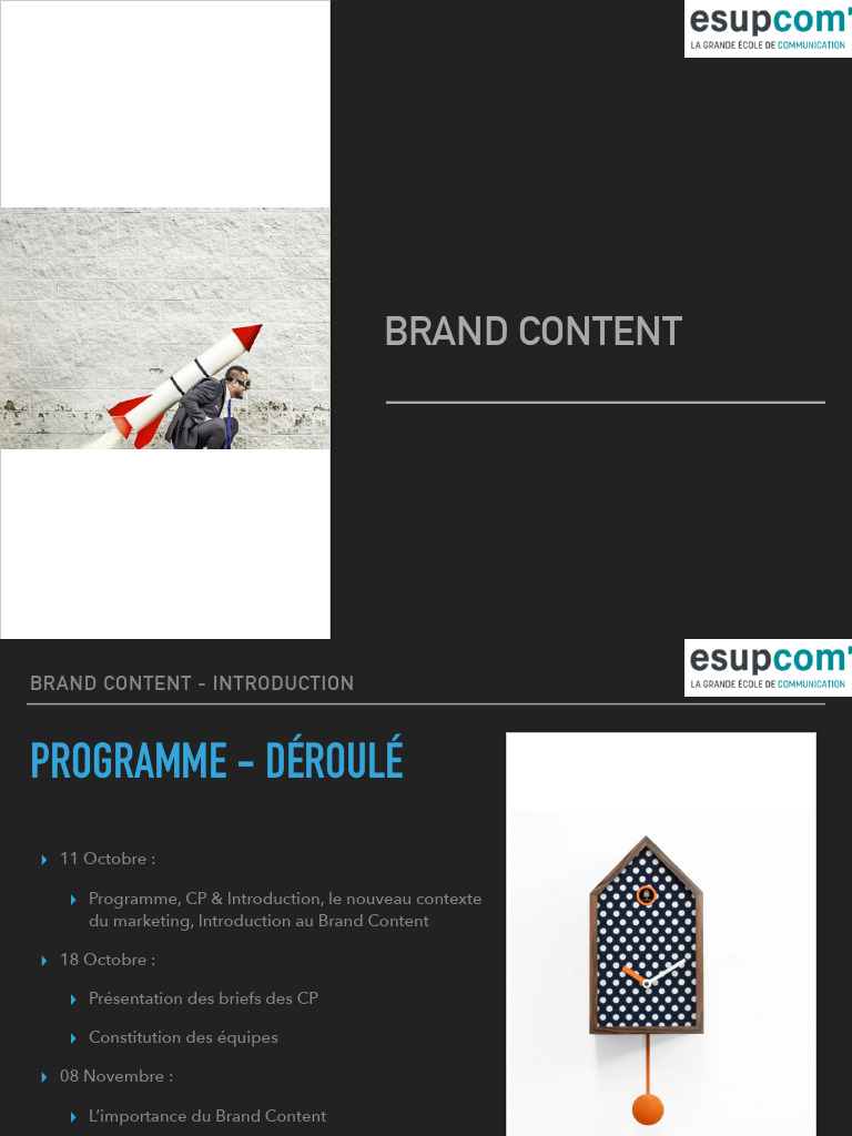 Module 2 - Contexte - Obj - Points Clés - Exemples Du Brand Content ...