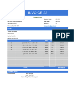 Invoice-22: Bill To