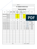 Flaring Log Book Januari-Juni 2023