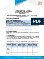 Guía de Actividades y Rubrica de Evaluación - Unidad 2 - Caso 2 - Aplicación de La Normatividad Farmacéutica