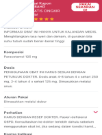 Pamol Suppositoria 125 MG - Kegunaan, Efek Samping, Dosis Dan Aturan Pakai - Halodoc 2