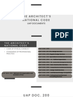 The Architect's National Code