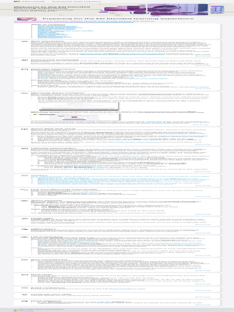 ESI Blended Learning Guide | PDF | Learning | Email Spam