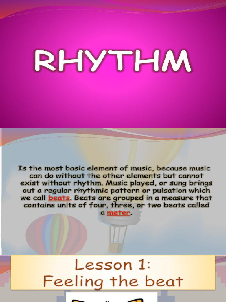 Rhythm Pdf