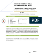 Silabo Planeamiento Estratégico Institucional y Nacional 2024 - Ic