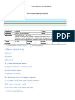 EVALUACIÓN PEDAGÓGICA DE LENGUAJE 3 y 4