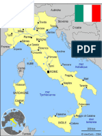 Mapa Da Itália Com As Principais Cidades PDF