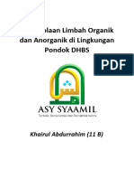 Pengelolaan Limbah Organik Dan Anorganik Di Lingkungan Pondok