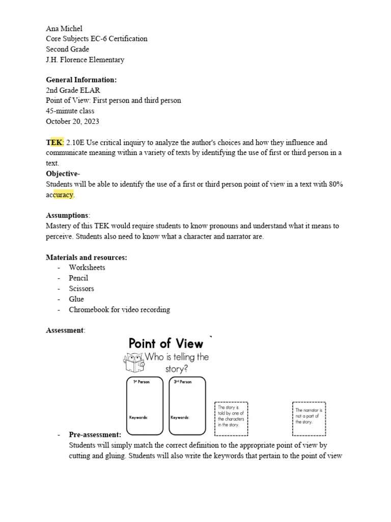 Lesson plan 2 1 download free pdf narration verb