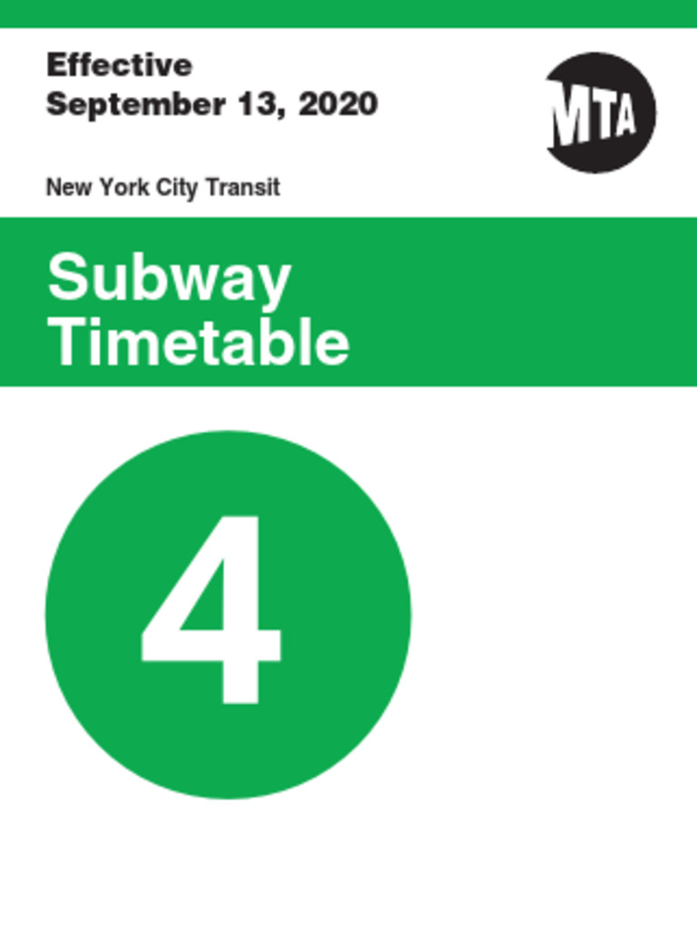 4 Train Timetable | PDF | Transport | Public Transport