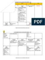 CALENDARIO DE EVALUACIONES Abril 1° A - B