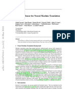 Tensor2Tensor for Neural Machine Translation