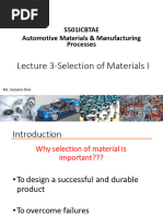 5505ICBTAE-Material Selection Part I