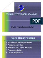 16.teknik Investigasi Kecelakaan Ditjen Hubdat