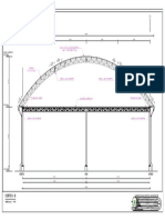 Detalle Lateral Cercha Techo Metalico
