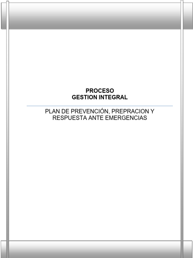Plan de Prevencion y Atención A Emergencias 2023 | PDF | Temblores | Riesgo