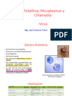 Rickettsia, Micoplasmas y Chlamydia