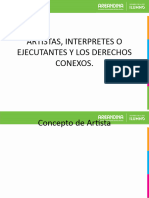 Interpretes y Excepciones A Los D. A