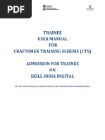 User Manual - ITI Trainee Non - Aadhaar Flow - Profile Edit Flow - Docx - S