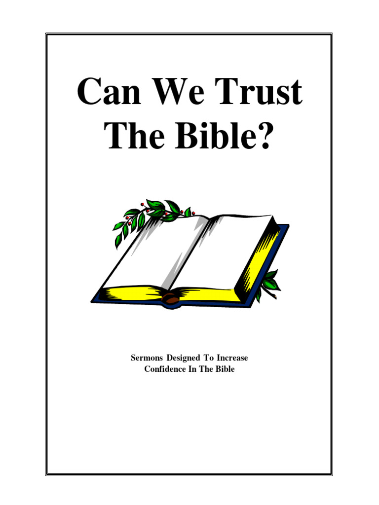 Can we trust the bible pdf biblical canon apocrypha