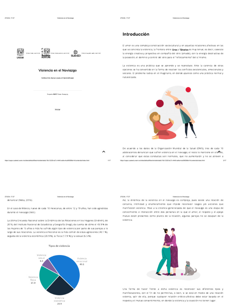 Prevención de la Violencia en el Noviazgo | PDF | Amor | Violencia