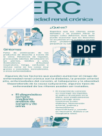 Infografía Centro de Salud Ilustrado Azul