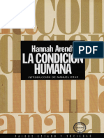La Condicion Humana Hannah Arendt