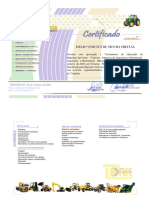 Certificado Trator de pneuSSFD
