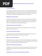 Download Top 50 Interview Questions and Their Answers for Freshers by api-3818780 SN7116308 doc pdf