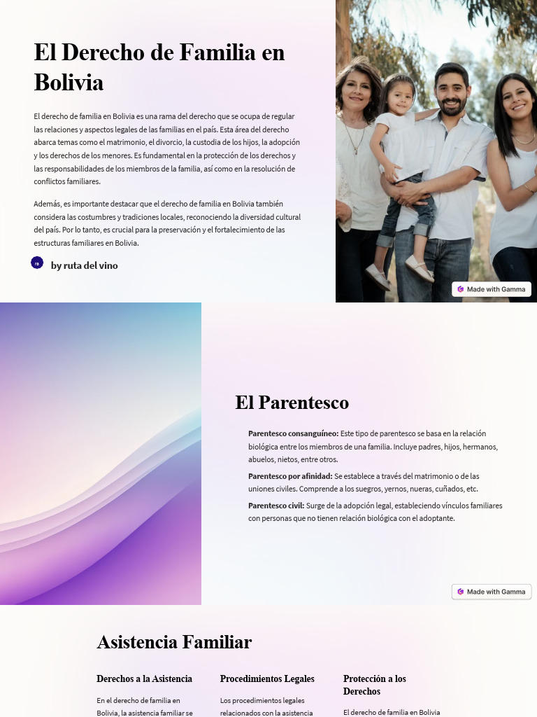 El-Derecho-de-Familia-en-Bolivia | PDF | Matrimonio | Familia