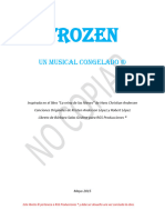 Libreto Frozen Un Musical Congelado