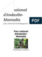 Parc National d'Andasibe-Mantadia - Wikipédia