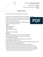 Cuestionario Animales de Compañía No Convencionales