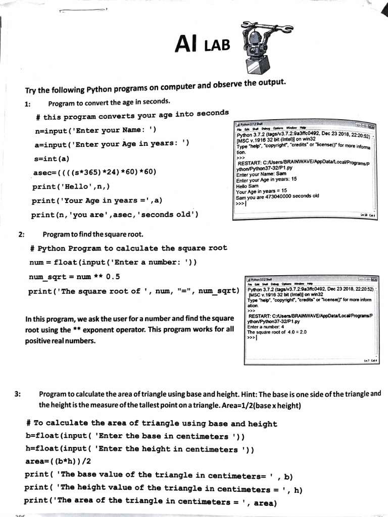 Python Revision Class 9 | PDF | Control Flow | Fahrenheit