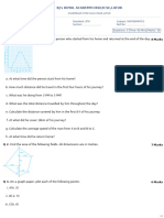 Practice Questions 8TH MATHEMATICS