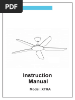 Installation Manual - XTRA & XTRA DELUXE