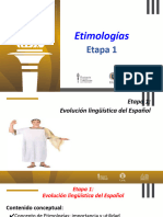 Presentación Etimologías Etapa1