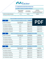 Costos y Comisiones PDF