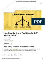 Line Standard and End Standard of Measurement - Design - Engineering