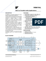 WM8750L Data Sheet