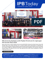 IPB Today 2023 - Edisi 124 Pelantikan 2023