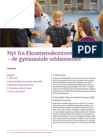 Nyt Fra Eksamenskontoret - de Gymnasiale Uddannelser Marts 2022