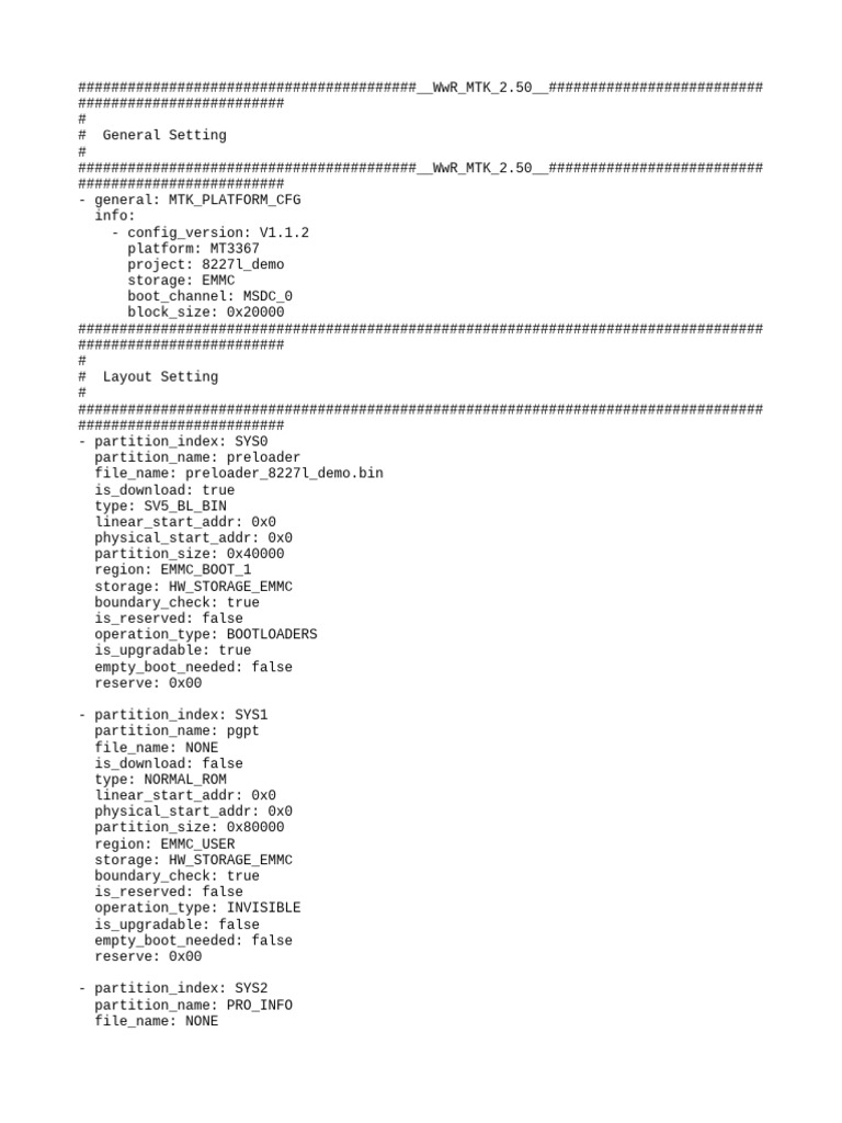 MT3367 Android Scatter Configuration | PDF | Computer Data | Computing